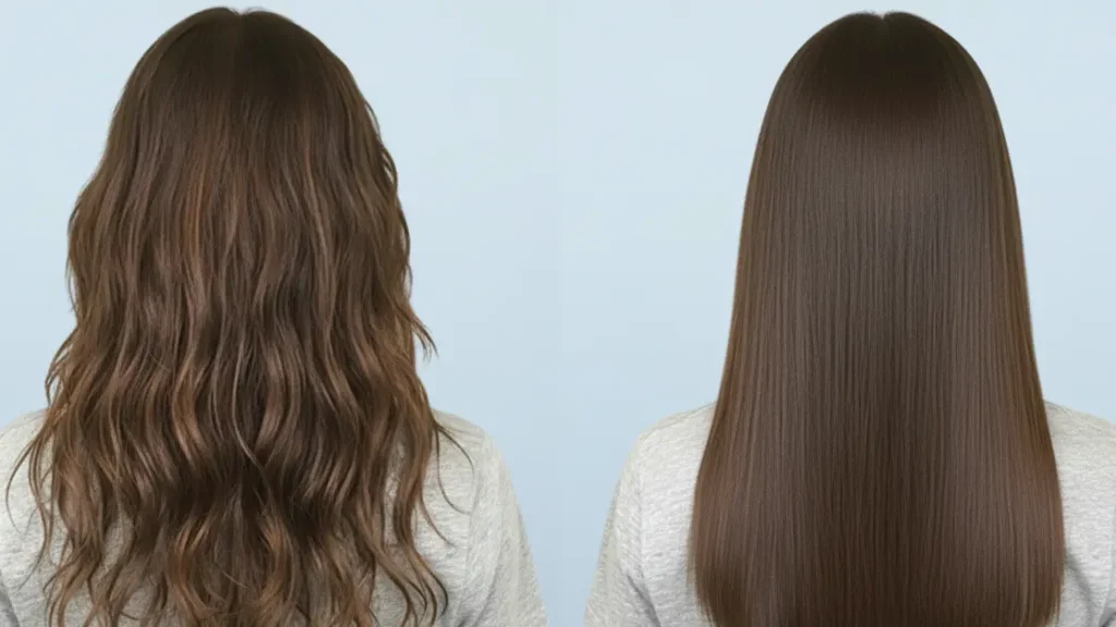 Hair Botox Before and After