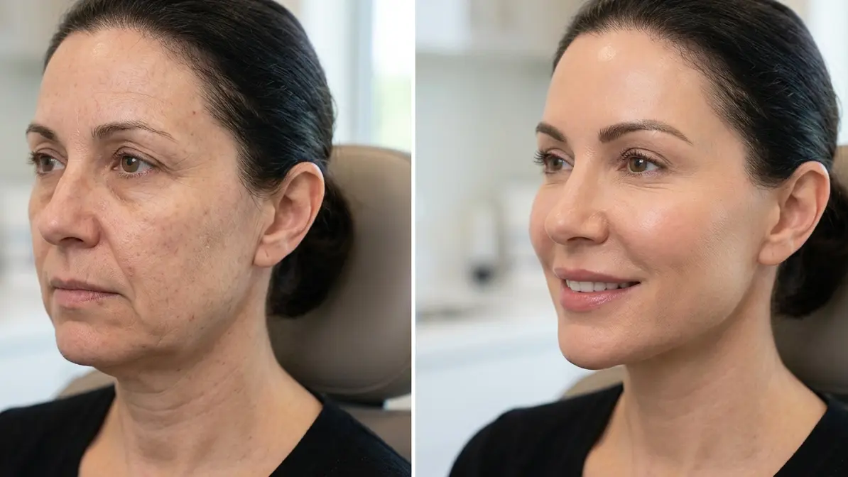 Face fillers before and after