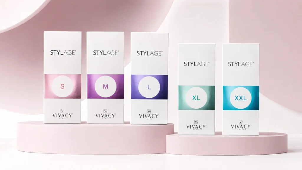 difference between Stylage S, M, L, and XL